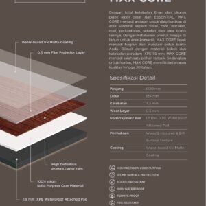 SPC ALMAFLOR 6 mm DUORA MAX CORE (Premium Flooring)